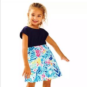 Lilly Pulitzer Girls Caila Dress EUC Size XS